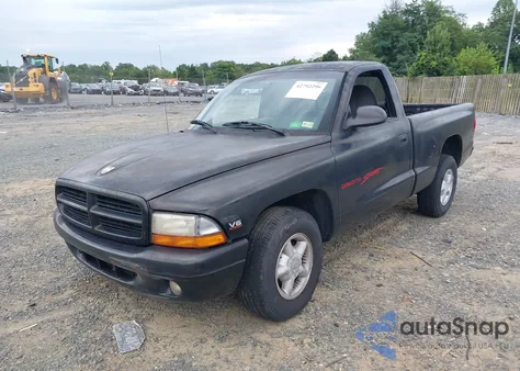 1998 Dodge Dakota Slt/Sport из США, поврежденный, VIN 1B7FL26X1WS735133